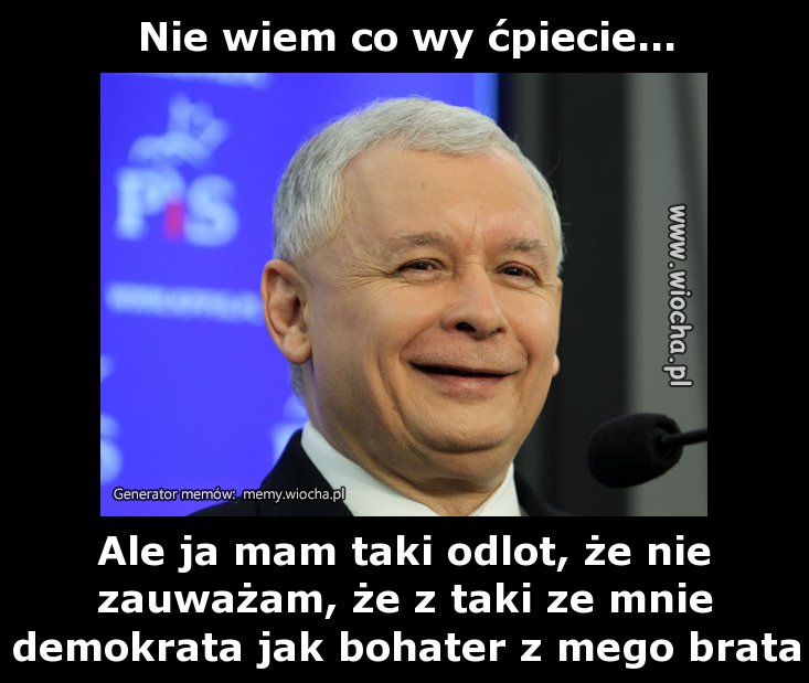 Nie wiem co wy ćpiecie...