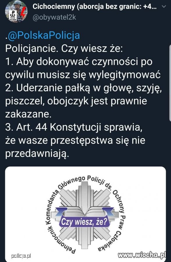 Wiocha dla pisowskiej milicji. Banda damskich ...