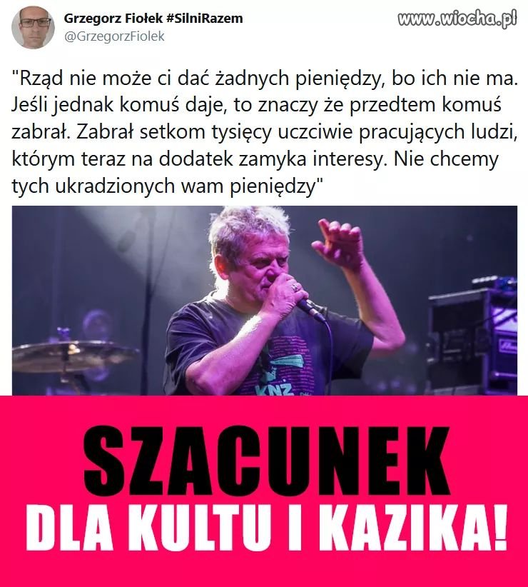 Rząd nie może Ci dać żadnych pieniędzy 
