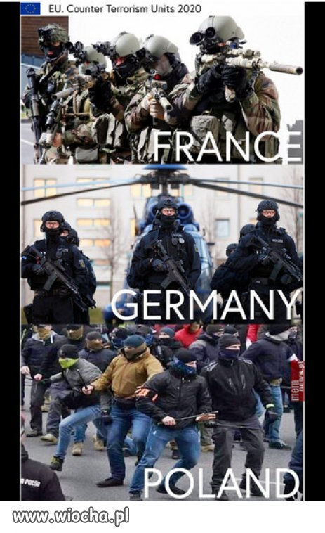 Jednostki antyterrorystyczne w Europie...