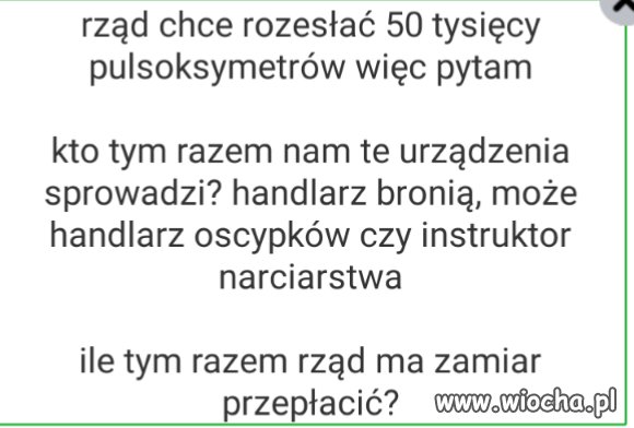 Pytanko do premiera