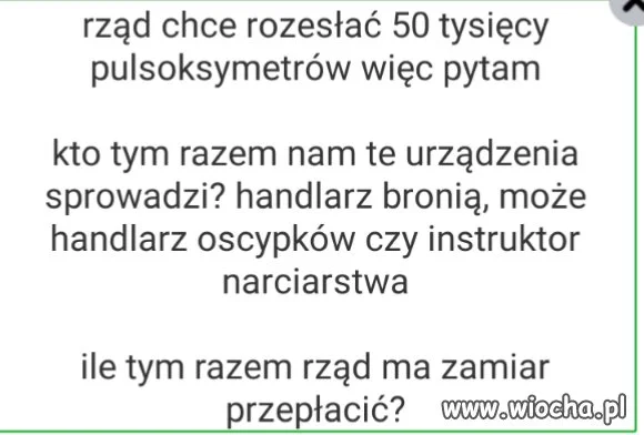Pytanko do premiera
