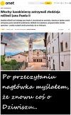 Nic nie widziałem, nic nie słyszałem, nie znam się