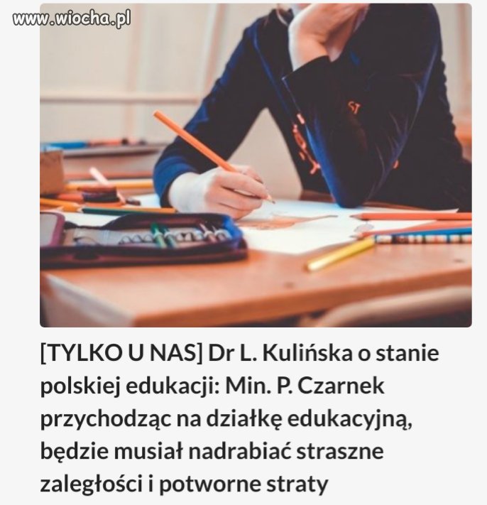 To w końcu potworne zaległości