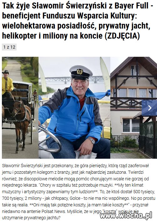 Na co idą Twoje  podatki ... 