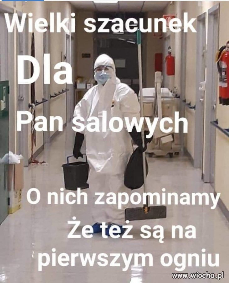 Doceniam bardzo ich pracę. 