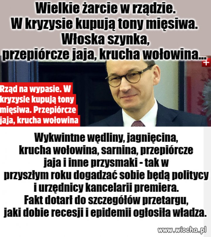 Pamiętajcie! Rząd się wyleczy, rząd się wyżywi 