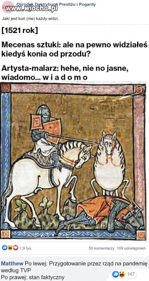 Jaki jest Koń, nie każdy widzi