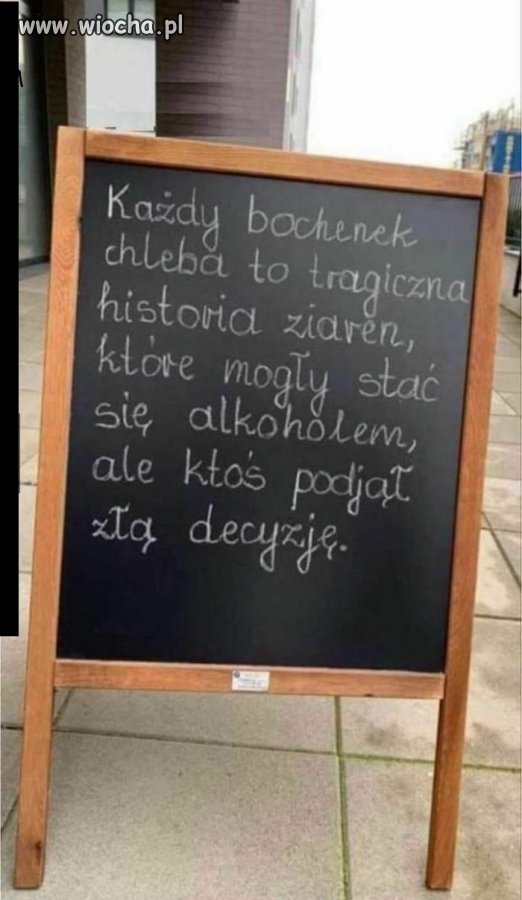Przykro nam, chlebku