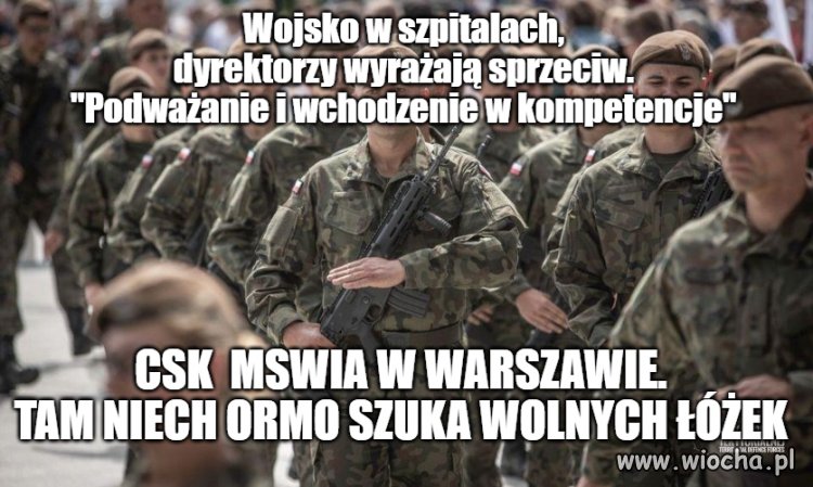 PiSowskie ORMO w szpitalach 