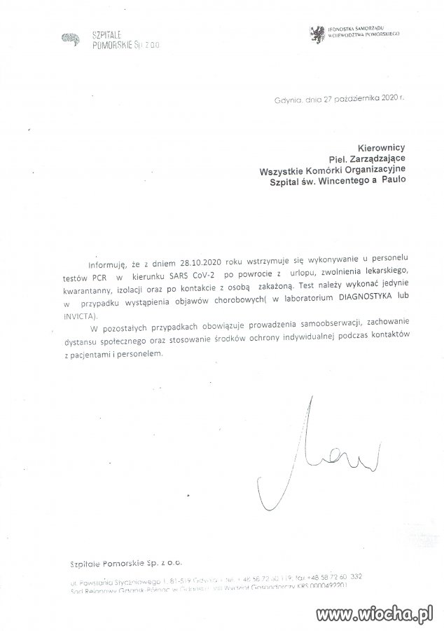 Stłucz Pan termometr, to nie będzie gorączki... 