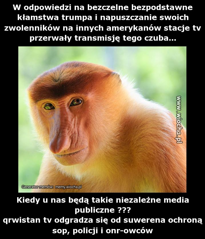 W odpowiedzi na bezczelne bezpodstawne kłamstwa