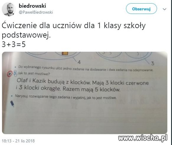 Klasa 1 szkoły podstawowej
