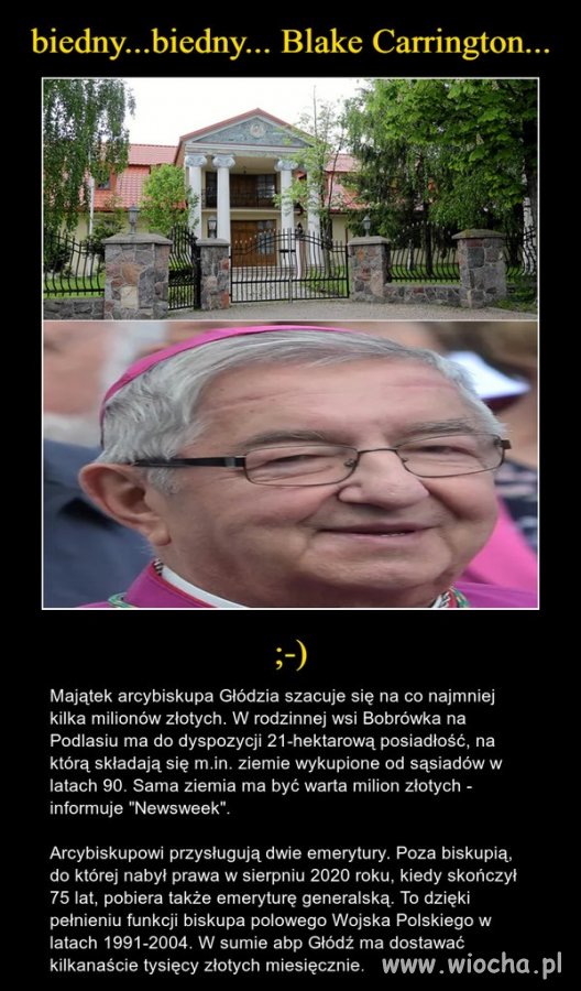 Bida, panie ... bida. Jak tu wyżyć ?