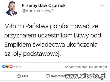 Nareszcie naziolki Konfederacji ze szkola podstawowa