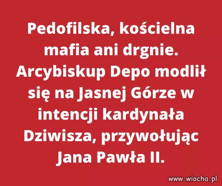 Kościelna mafia ani drgnie