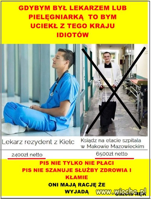 GDYBYM BYŁ LEKARZEM LUB PIELĘGNIARKĄ