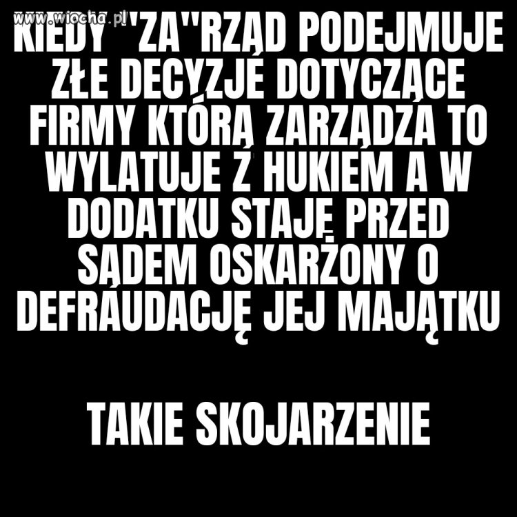 Takie skojarzenie