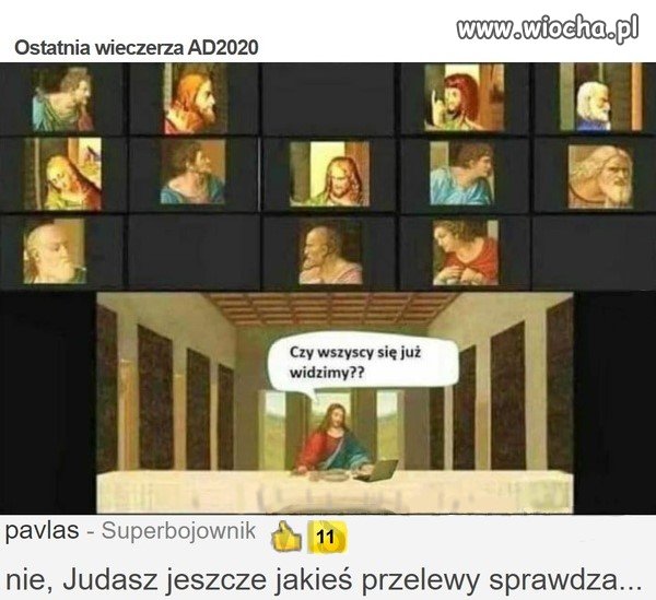 Ostatnia wieczerza A.D 2020