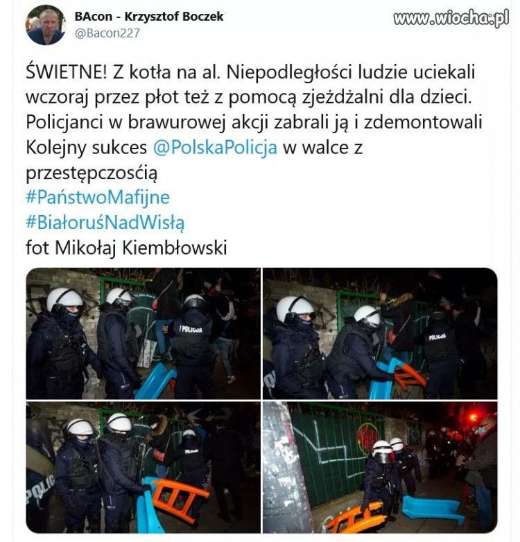 Brawurowa akcja policji