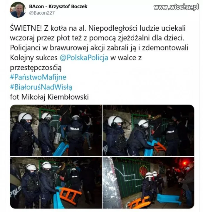 Brawurowa akcja policji