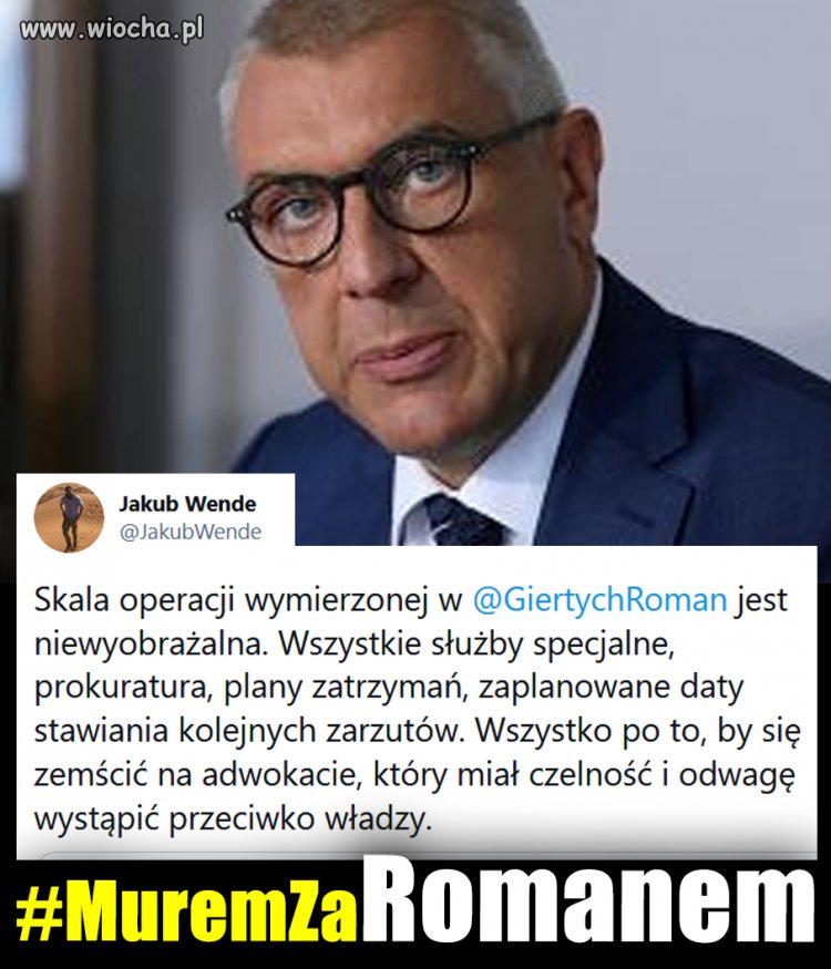 Kiedyś mnie wnerwiał. Dziś jestem za Romkiem 
