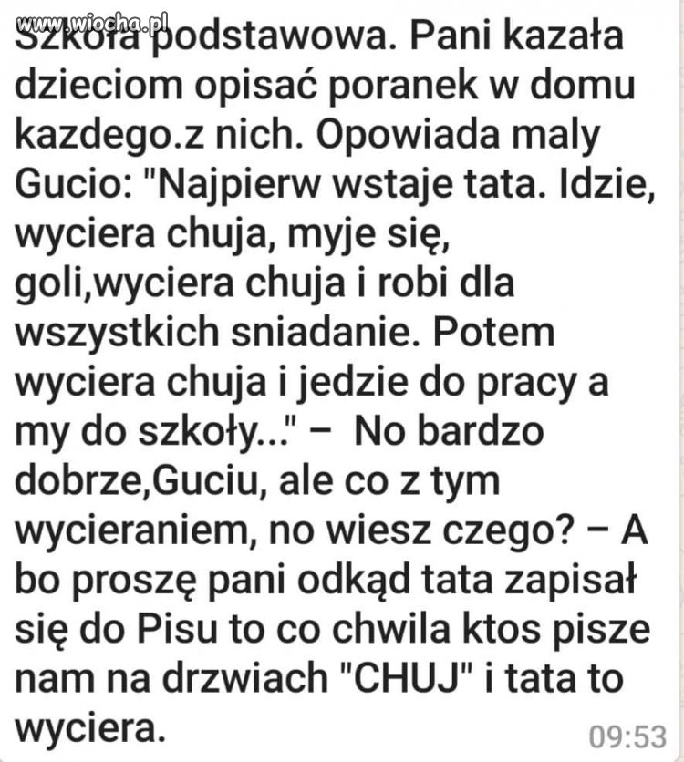 Pani pyta...