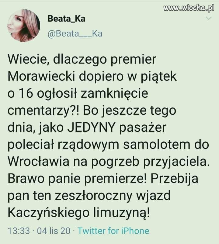Lot odbył się oczywiście 