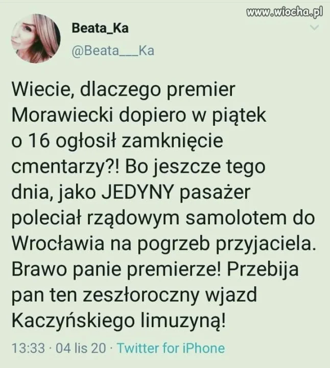 Lot odbył się oczywiście 