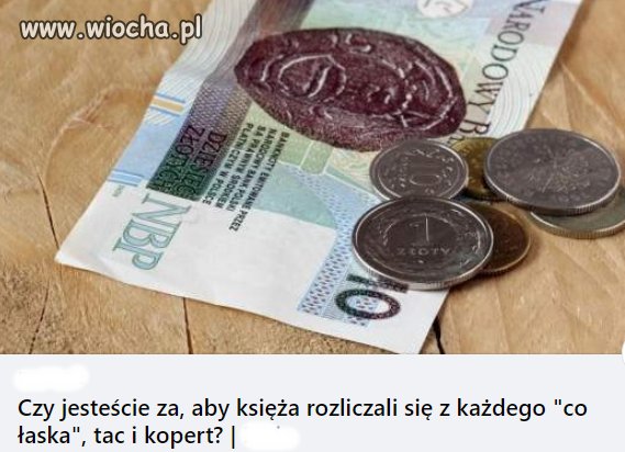 Pomyślcie ile kościół