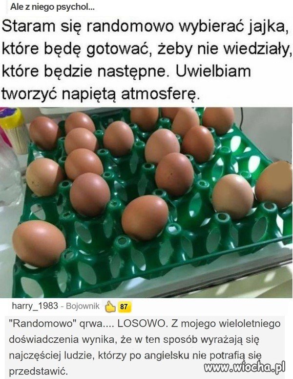 Jajka i psychol