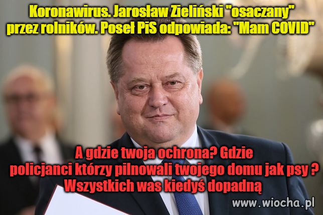 Gdzie ochrona i konfetti Zielińskiego ?