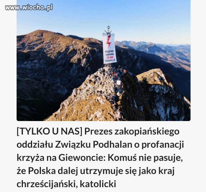 Nie komuś tylko większości społeczeństwa