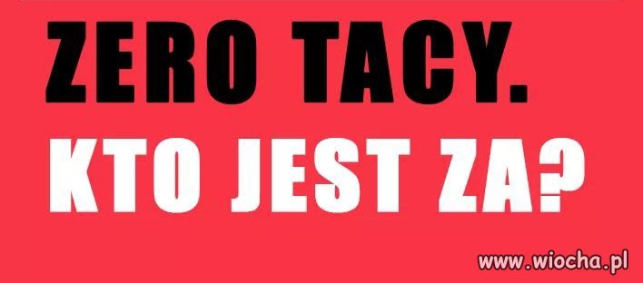 Kto jest za? 