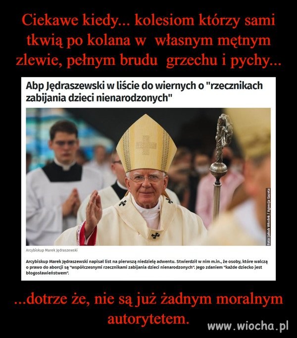 Zero kasy na tacę i dotrze to wreszcie do nich ...