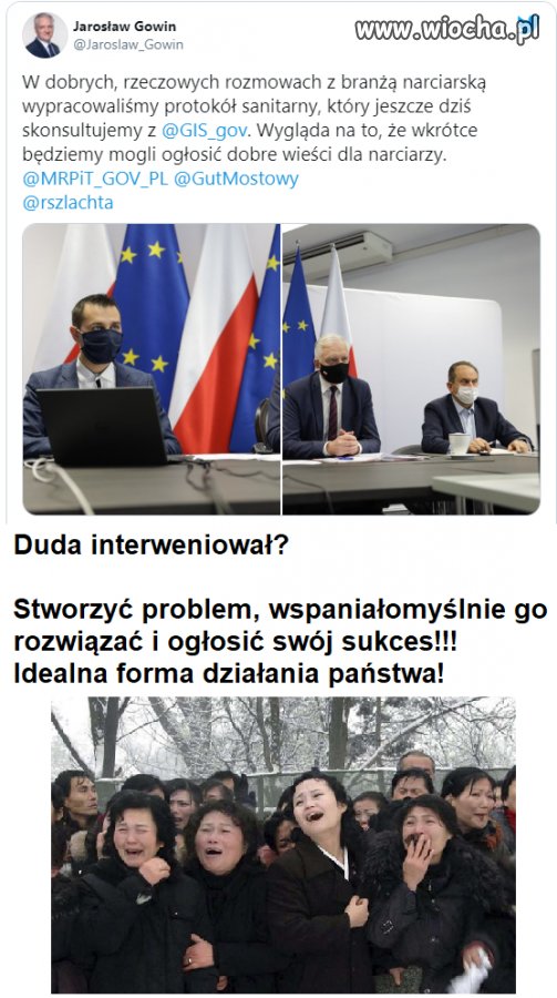 Dziękujemy ci cudowny rządzie!!!