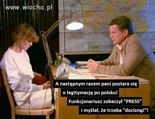 Dociskanie droga pani.