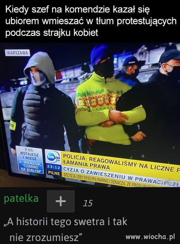 Mieli wmieszać się w tłum