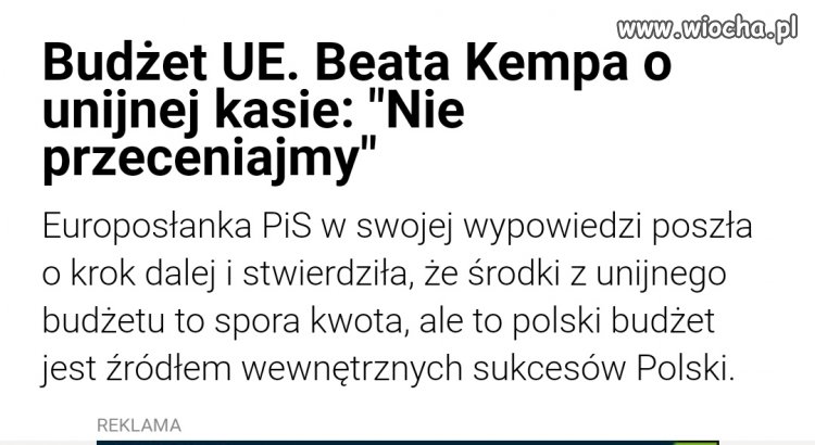 Jesteśmy samowystarczalni
