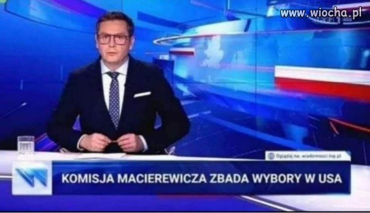 Macierewicz vs wybory USA