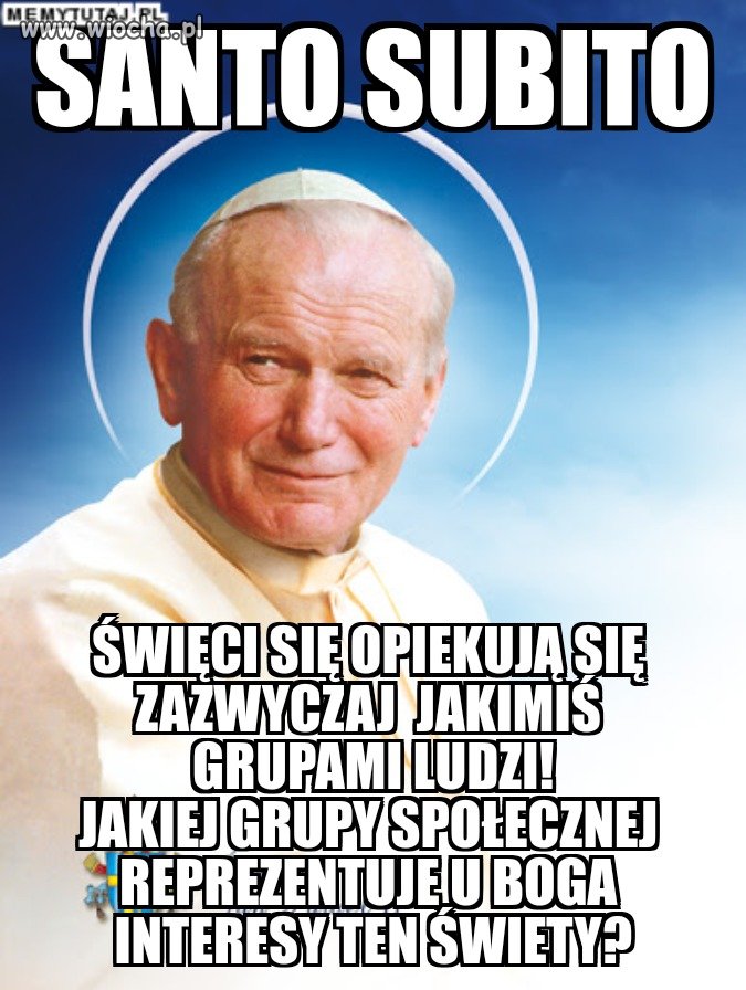Narodowy quiz? Czyim patronem jest ten święty?