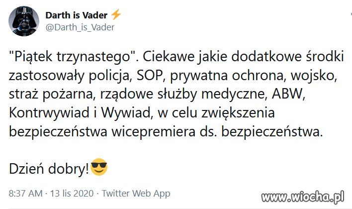 No ciekawe. 