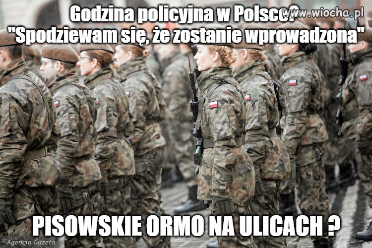 Kiedy reżim PiSu wprowadzi godzinę ORMOwską ?