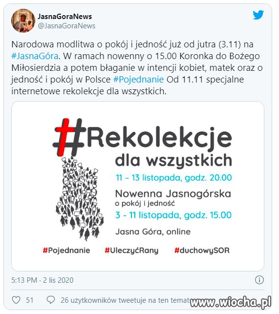Jasna Góra albo jasny umysł! 