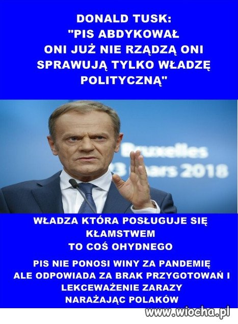 DONALD TUSK: