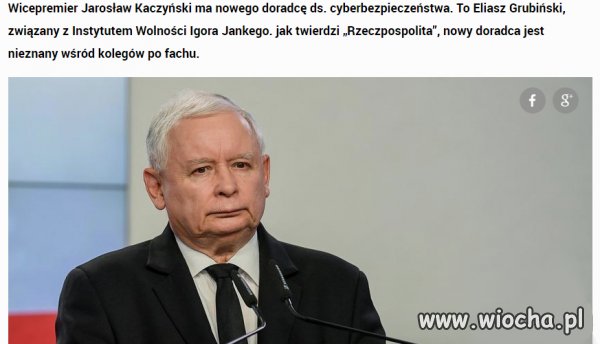 Nowy doradca z pierwszorzędnymi korzeniami.