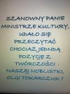 Do Ministra Piotra Glińskiego