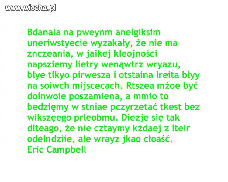 A to ciekawe...   