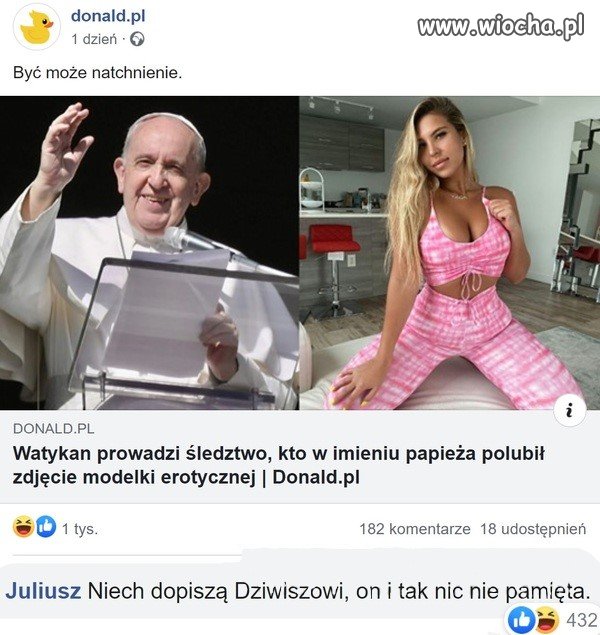 Modelka vs Dziwisz