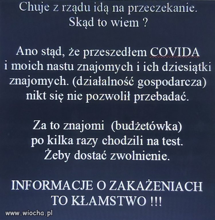 Tylko informuję